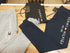 Tommy Hilfiger track mainline pant טומי הילפיגר מכנס ארוך בצבע אפור כהה